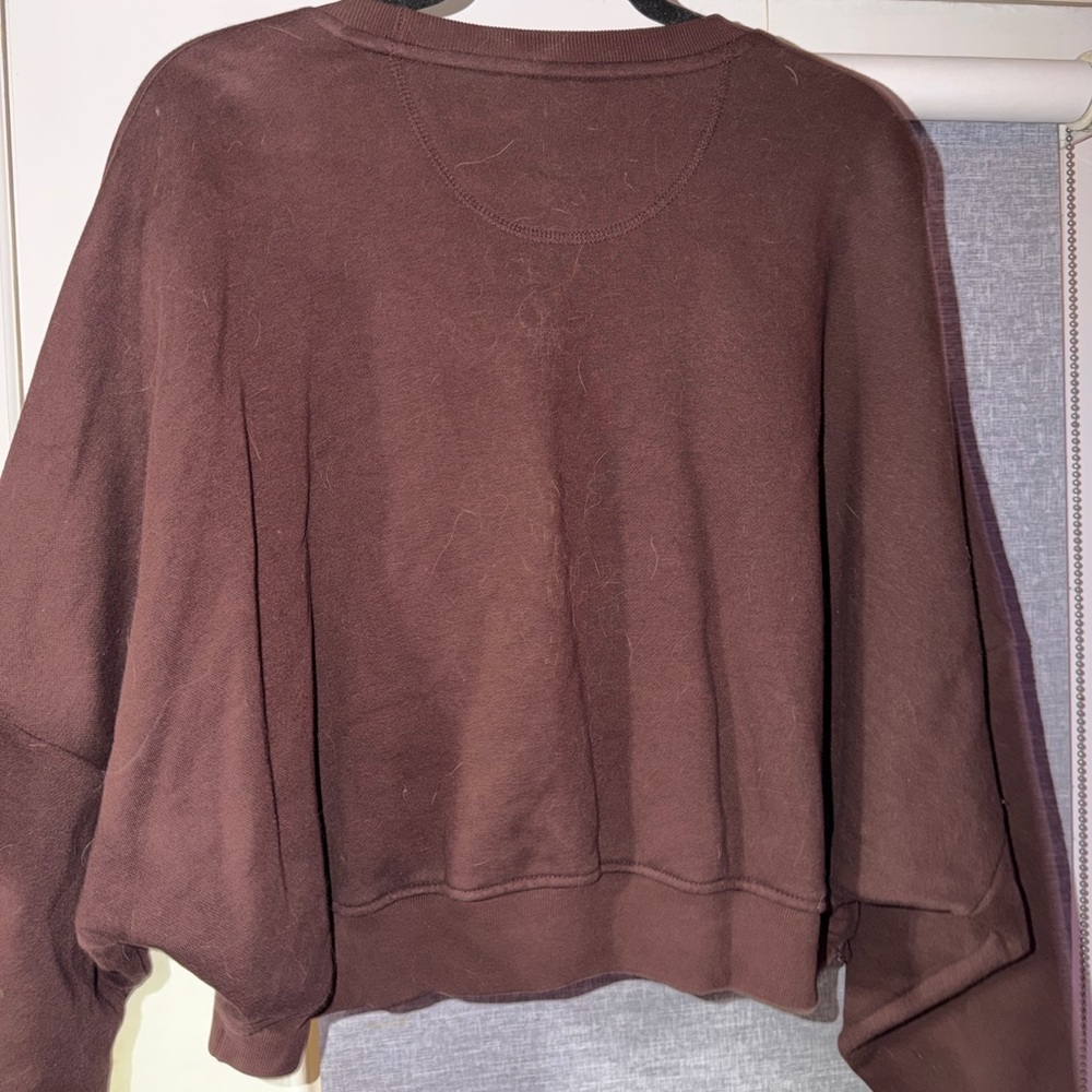 Adidas Maroon Sweatshirt with Logo - Picture 5 of 5